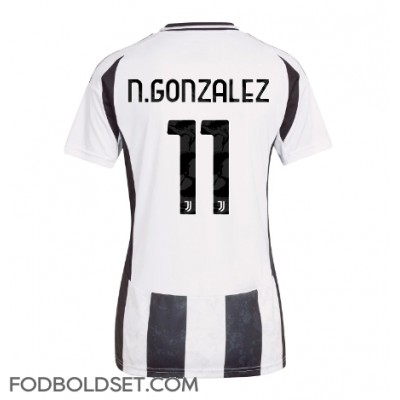 Juventus Nicolas Gonzalez #11 Hjemmebanetrøje Dame 2024-25 Kortærmet Juventus Nicolas Gonzalez #11 Hjemmebanetrøje Dame 2024-25 Kortærmet